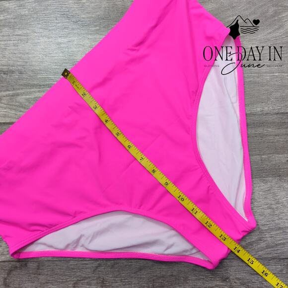 Tempt Me Plus Size High Waist Bikini Bottom Size 18W - Picture 3 of 4